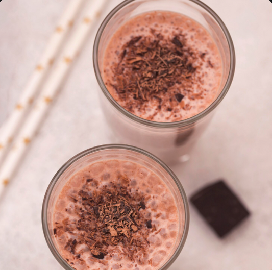 Decadent Chocolate Peanut Butter Fuel Shake
