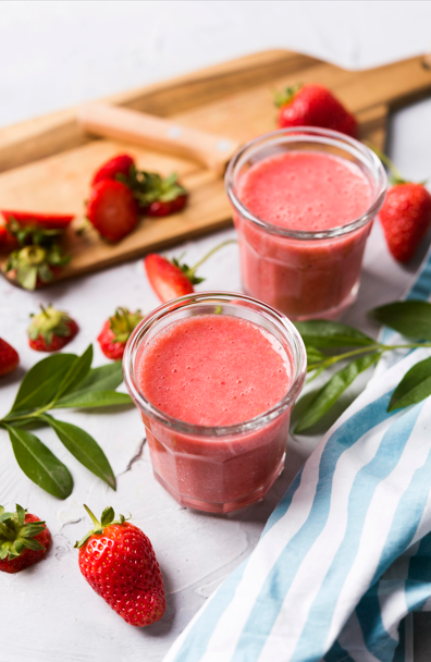 Sunrise Strawberry & Cream Smoothie